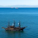 Old wooden boat
